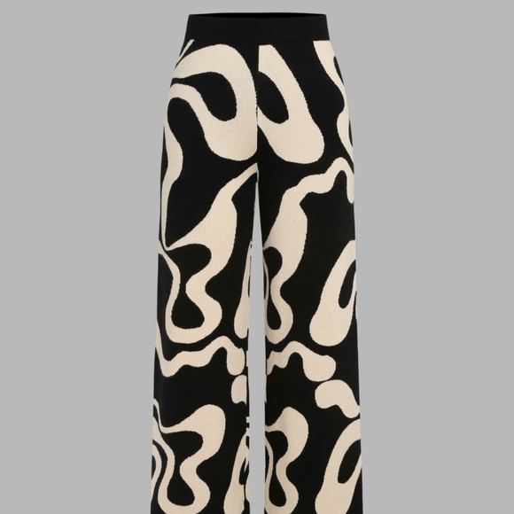 Psychedelic knit pants - Picture 1 of 2